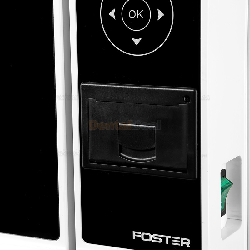 Fomos Foster 8/12L Table Top Small Autoclave Steam Sterilizer Class B with Printer